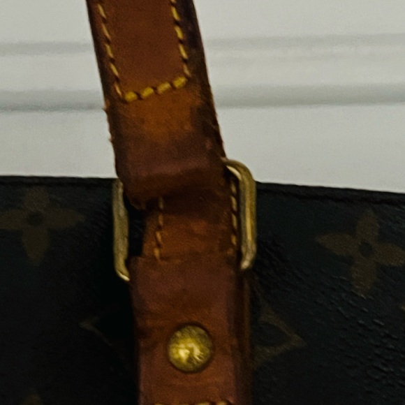 Vintage LOUIS VUITTON Monogram Large Sac Shopping Tote Bag 🤎 100% Authentic 🤎 - Picture 10 of 15